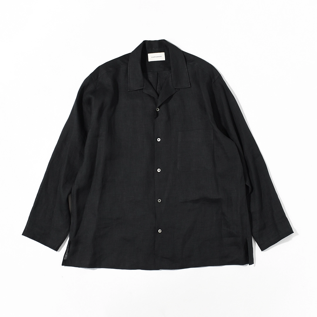 a26a22sh02c]MARKAWARE (マーカウェア) Hemp Shirting Comfort Fit