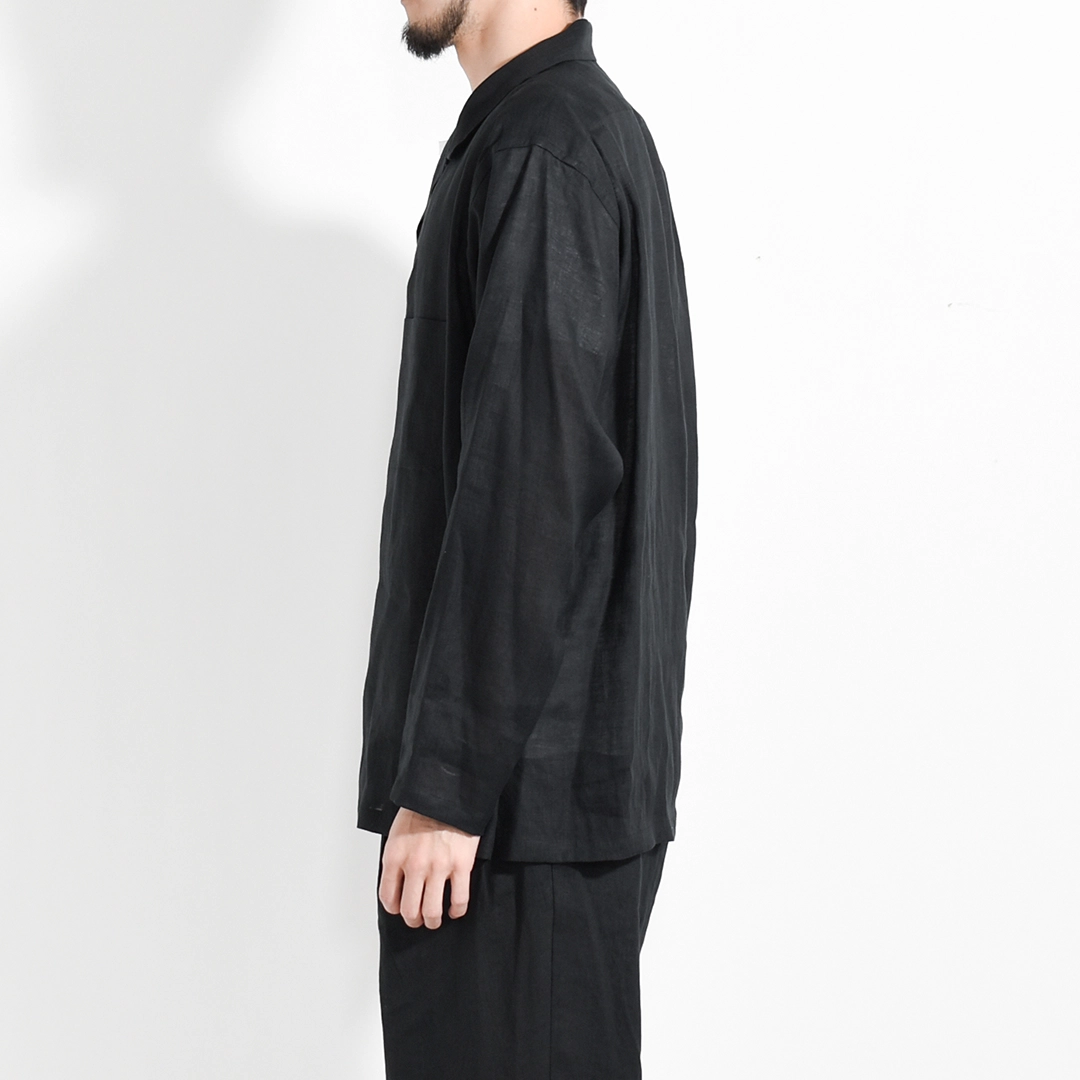 a26a22sh02c]MARKAWARE (マーカウェア) Hemp Shirting Comfort Fit