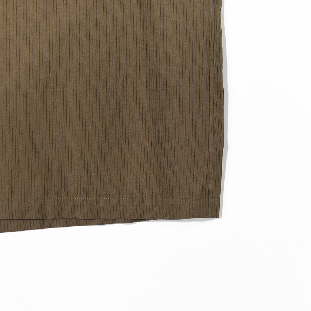 【10% OFF】[KS26SSH11]KAPTAIN SUNSHINE(キャプテンサンシャイン) Plain SS Shirt STRIPE(プレーンショートスリーブシャツストライプ)【SUMMER SALE】の商品画像