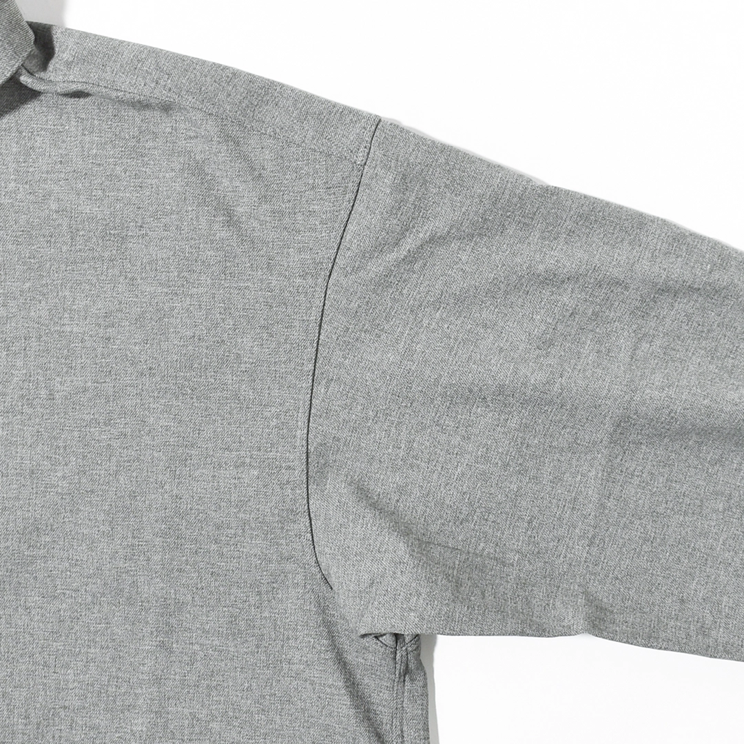 [26A-NBT-SH02]norbit by Hiroshi Nozawa(ノービットバイヒロシノザワ) Tech Wool Pullover Shirts (テックウールプルオーバーシャツ)の商品画像