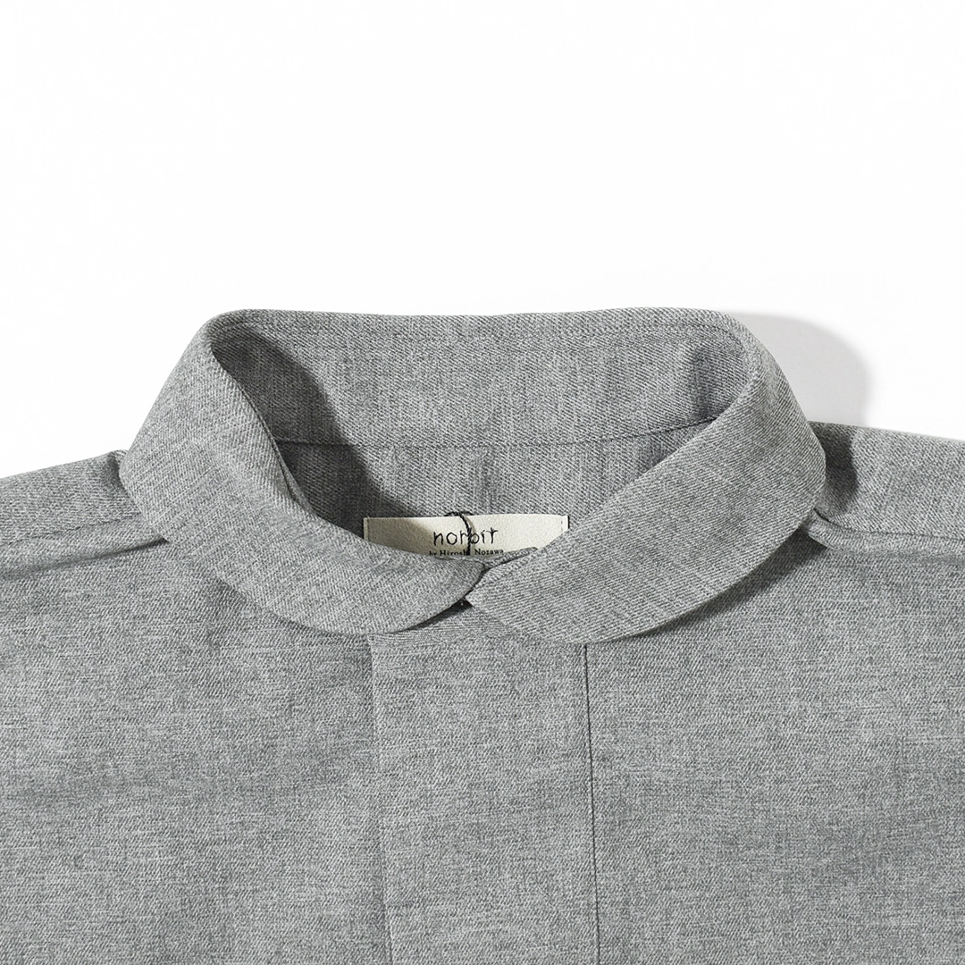[26A-NBT-SH02]norbit by Hiroshi Nozawa(ノービットバイヒロシノザワ) Tech Wool Pullover Shirts (テックウールプルオーバーシャツ)の商品画像