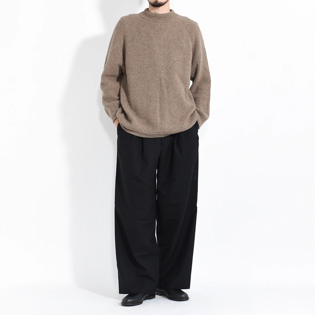 [KN-36]MITTAN(ミタン/ミッタン)無染色ローカシミヤセーターの商品画像