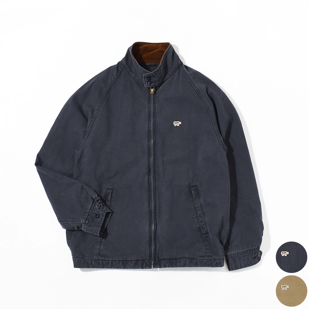 [5126-63524]Scye/SCYE BASICS(サイ/サイベーシックス) Vintage Oxford Harrington Jacket (ビンテージオックスフォードハリントンジャケット)の商品画像