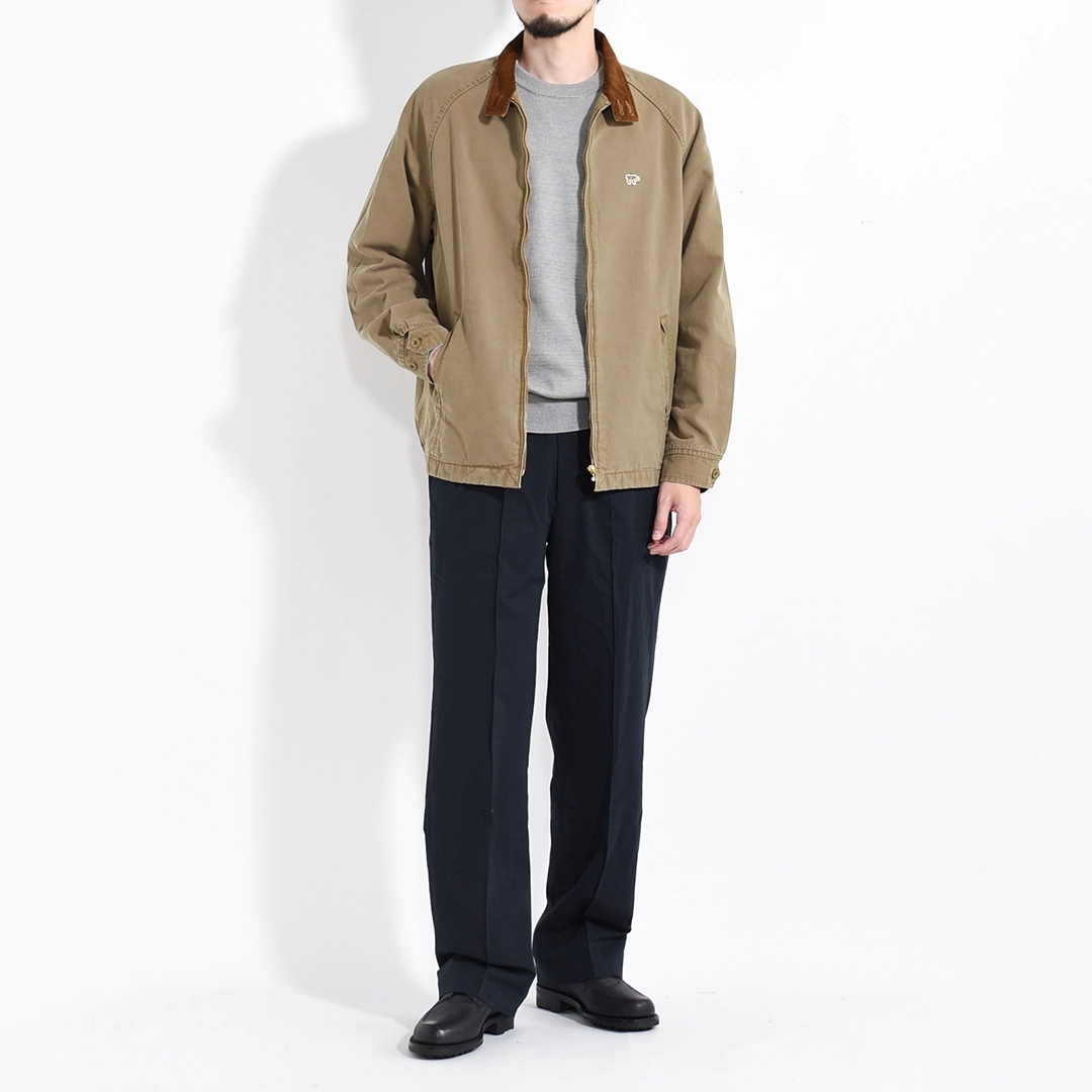 [5126-63524]Scye/SCYE BASICS(サイ/サイベーシックス) Vintage Oxford Harrington Jacket (ビンテージオックスフォードハリントンジャケット)の商品画像