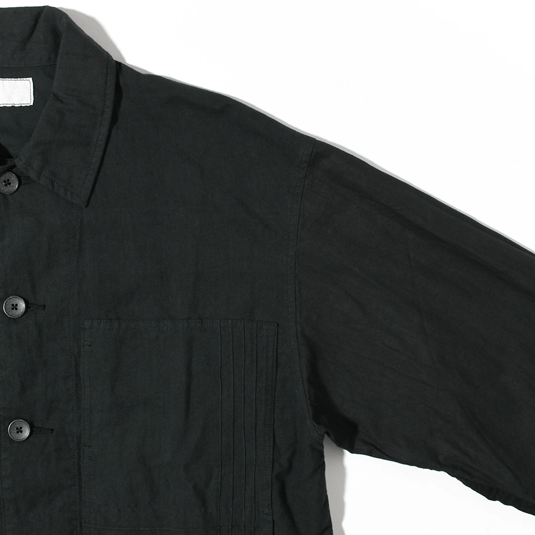 [ch5055] CHANGES (チェンジーズ) Remake Bed Linen Shirt Jacket(リメイクベッドリネンシャツジャケット)の商品画像