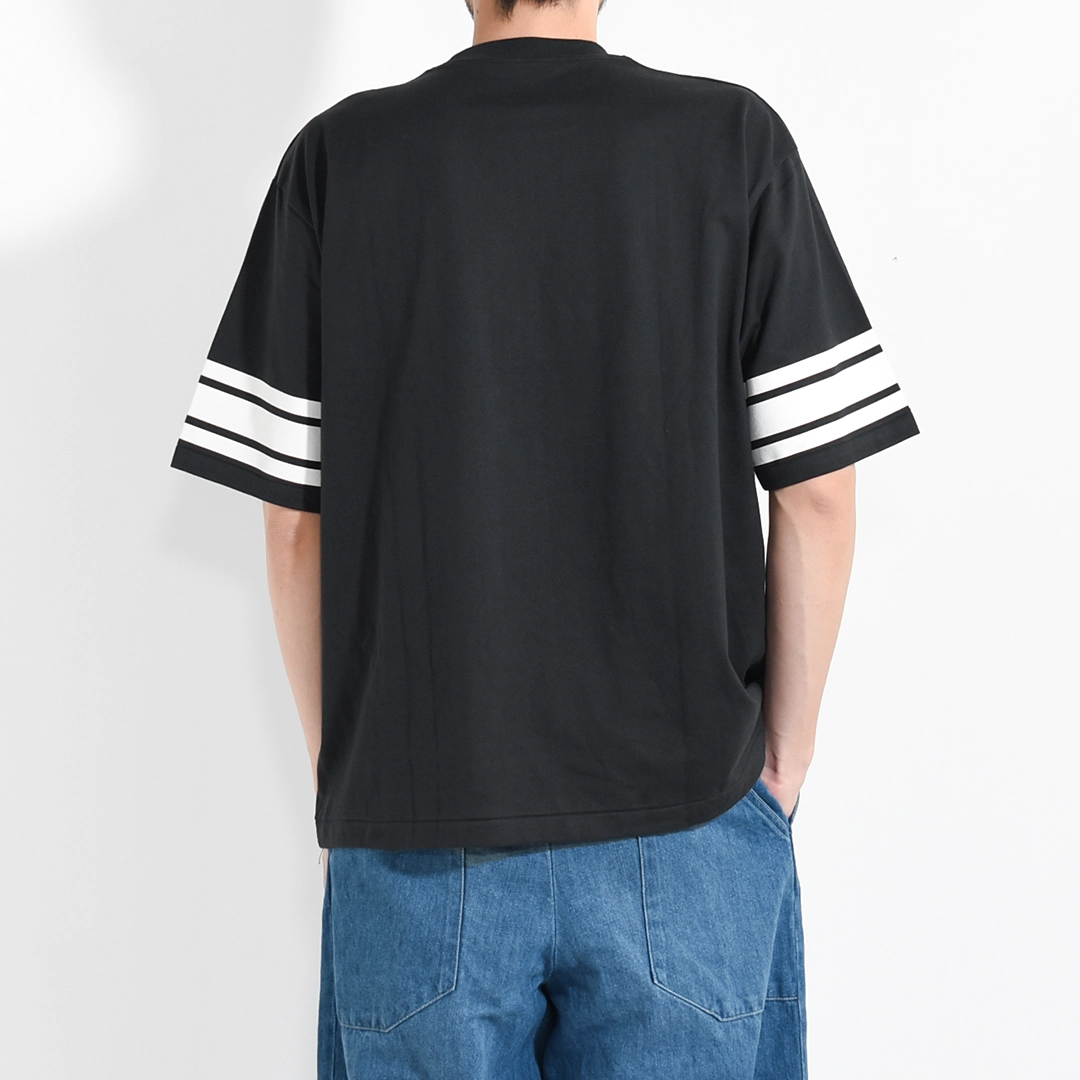 [5726-21711]Scye/SCYE BASICS(サイ/サイベーシックス) 30/2 Cotton Jersey Number 25 Print T-Shirt (コットンジャージー ナンバー25 プリントTシャツ)の商品画像