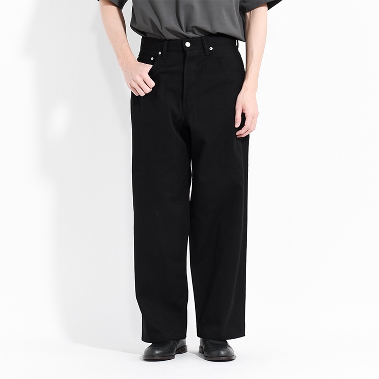 5125-81525]SCYE BASICS(サイベーシックス) Stretch Cotton Duck Wide