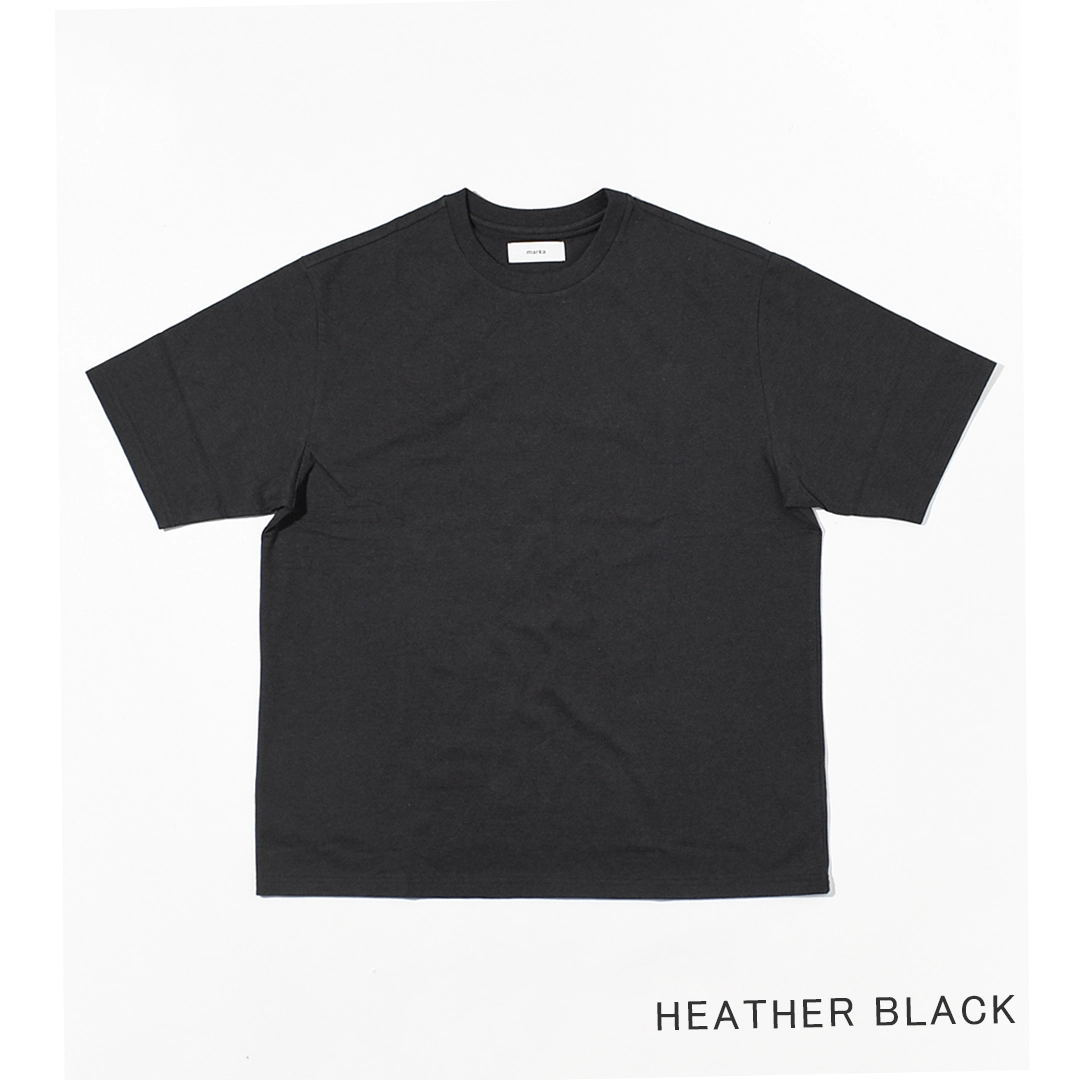 [m26a13cs01b]marka(マーカ) 40/2 Organic Cotton Knit Crew Neck Tee(オーガニックコットンニットクルーネックT)の商品画像