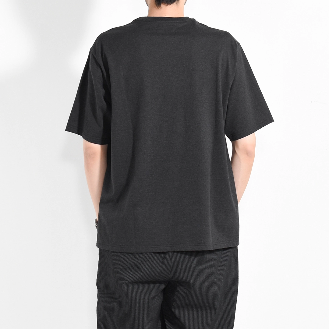 m26a13cs01b]marka(マーカ) 40/2 Organic Cotton Knit Crew Neck Tee