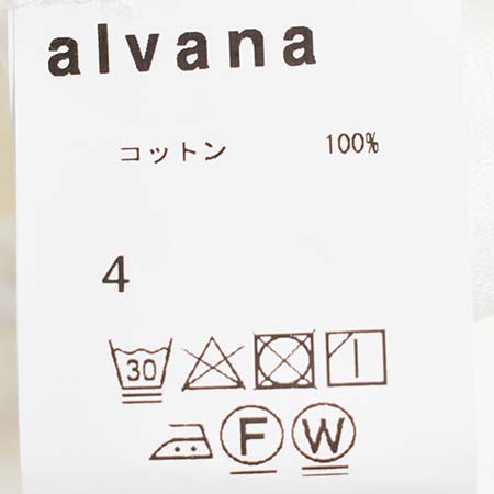 [AFW-25037]alvana(アルヴァナ) B.D SWEAT TEE SHIRTS(空紡スウェットTシャツ)の商品画像