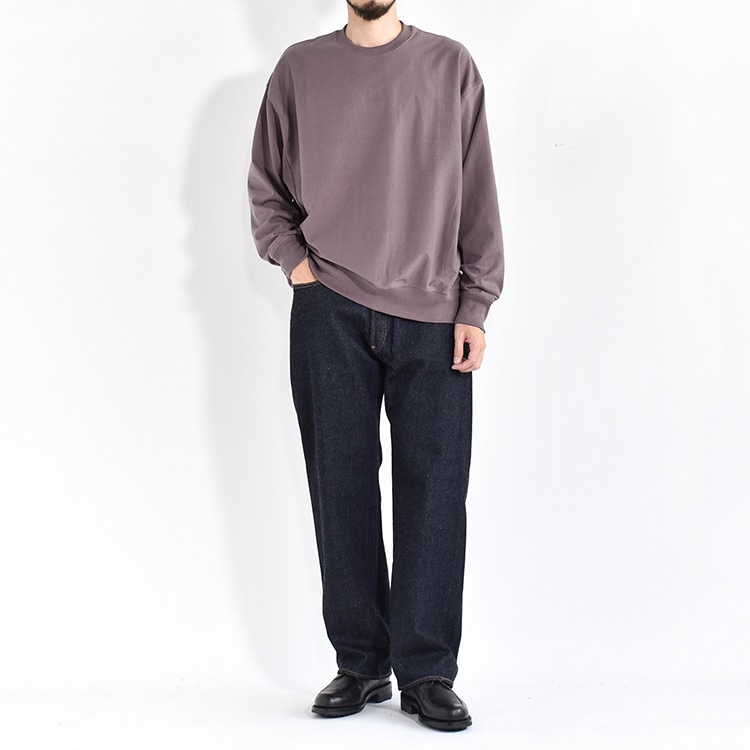 AFW-25037]alvana(アルヴァナ) B.D SWEAT TEE SHIRTS(空紡