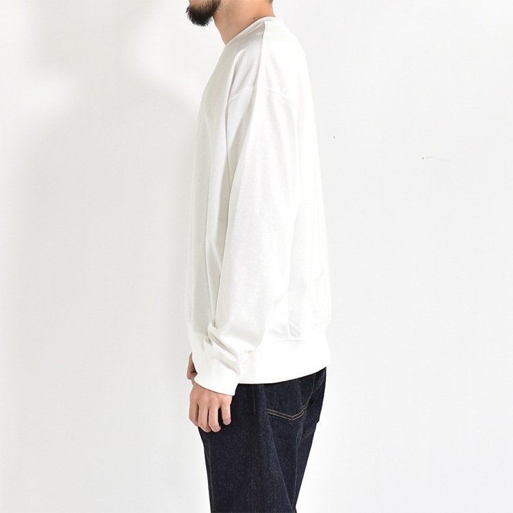 AFW-25037]alvana(アルヴァナ) B.D SWEAT TEE SHIRTS(空紡
