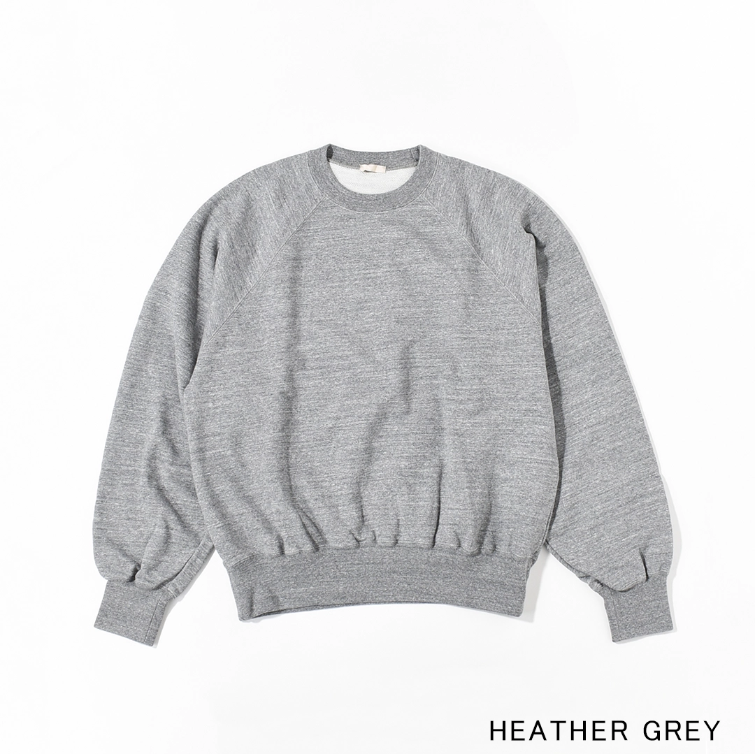 [UCS116-LC274] ULTERIOR (アルテリア) Faded Silky Terry Sweat Shirt (フェイデッドシルキーテリーリバースウィーブスウェットシャツ)の商品画像