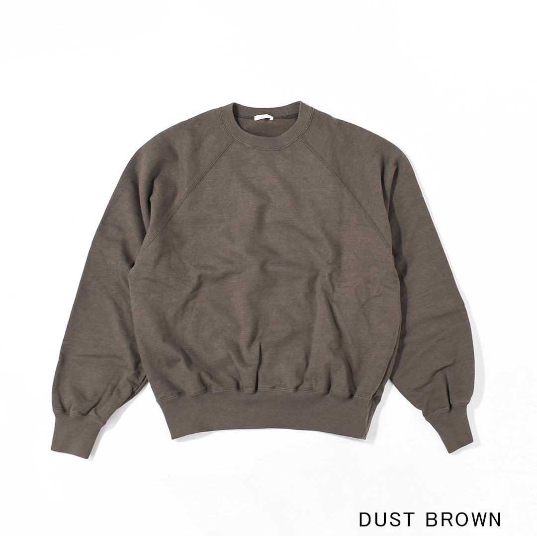 [UCS116-LC274] ULTERIOR (アルテリア) Faded Silky Terry Sweat Shirt (フェイデッドシルキーテリーリバースウィーブスウェットシャツ)の商品画像