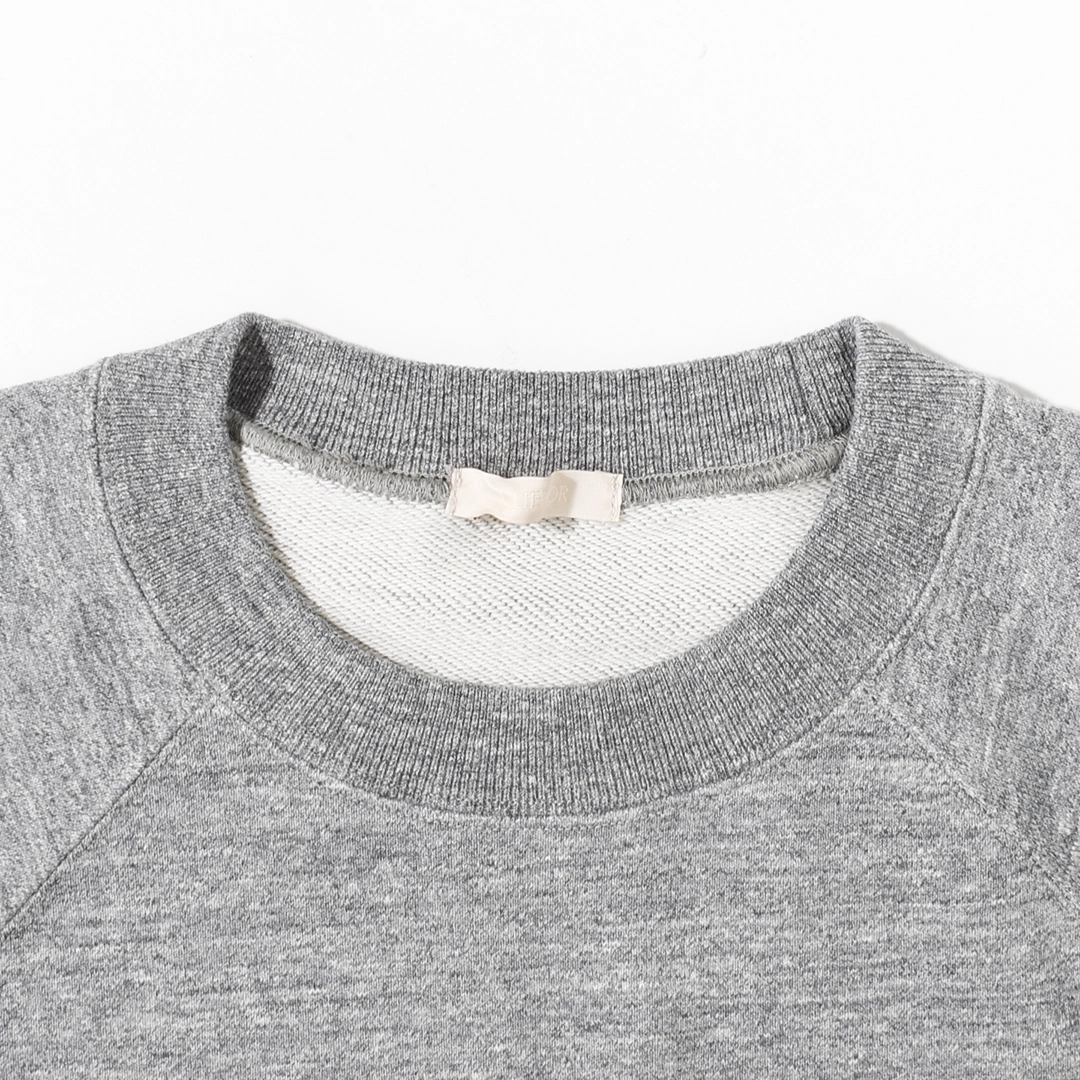 [UCS116-LC274] ULTERIOR (アルテリア) Faded Silky Terry Sweat Shirt (フェイデッドシルキーテリーリバースウィーブスウェットシャツ)の商品画像