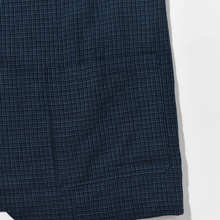 JK-51]MITTAN(ミタン/ミッタン)毛亜麻格子ジャケット | MITTAN(ミタン