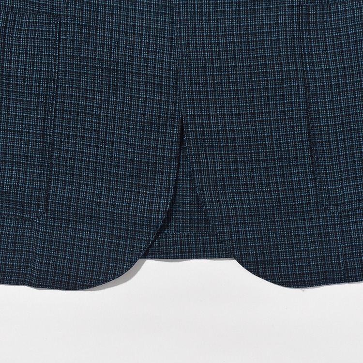 JK-51]MITTAN(ミタン/ミッタン)毛亜麻格子ジャケット | MITTAN(ミタン