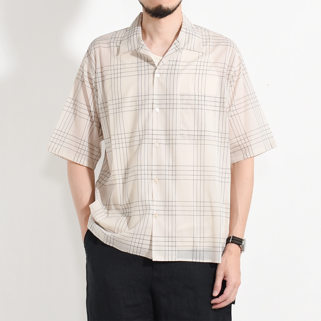 m26a18sh02b]marka(マーカ) 60/1 Organic Cotton High Twisted Loan
