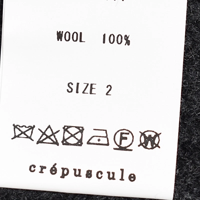 [2603-011]crepuscule (クレプスキュール) Aze P/O (畦プルオーバー)の商品画像