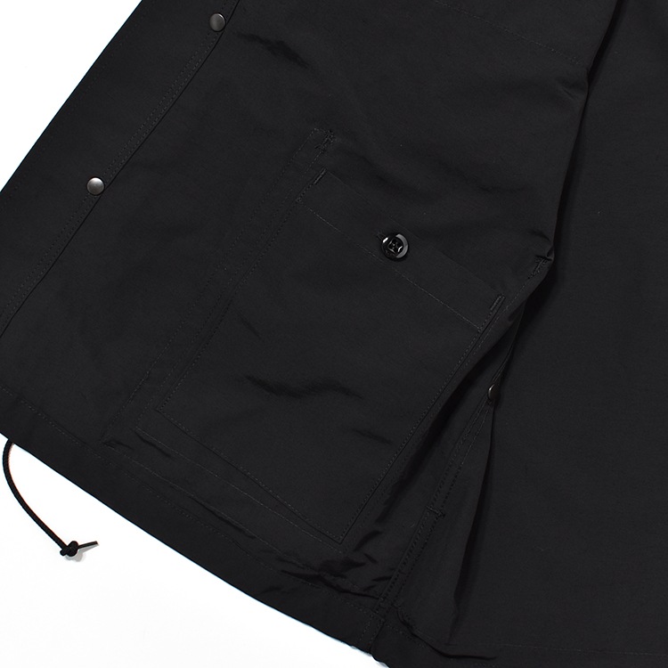 ブラック　ミリタリージャケット SF-242157]SASSAFRAS(ササフラス)Digs Crew Protective Jacket