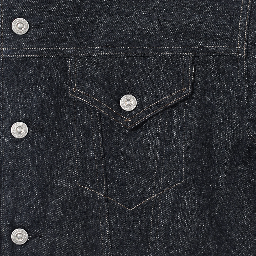 (251OJ-JK17)OLD JOE(オールドジョー)CURVED FLAP JEAN JACKET(カーブドフラップジャケット/デニムジャケット)の商品画像