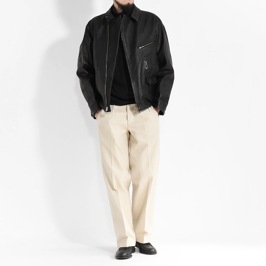 (252OJ-PT08)OLD JOE(オールドジョー)DOUBLE-PLEATED SMARTY TROUSER(ダブルプリーテッドスマーティトラウザー)の商品画像