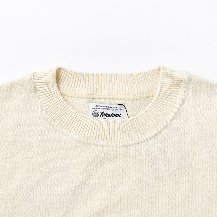 30% OFF】[95-244-003]Yonetomi(ヨネトミ) WAVECOTTON KNIT P/O
