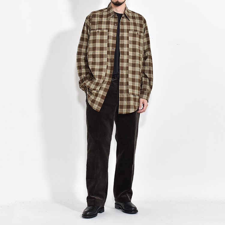 SF-242170) SASSAFRAS (ササフラス) Feel Sun Half / Cotton Wool
