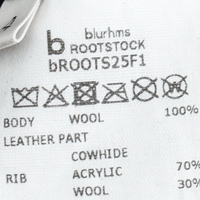 [bROOTS25F1]blurhms ROOTSTOCK(ブラームスルートストック) Wool Melton Award Jacket(ウールメルトンアワードジャケット)の商品画像