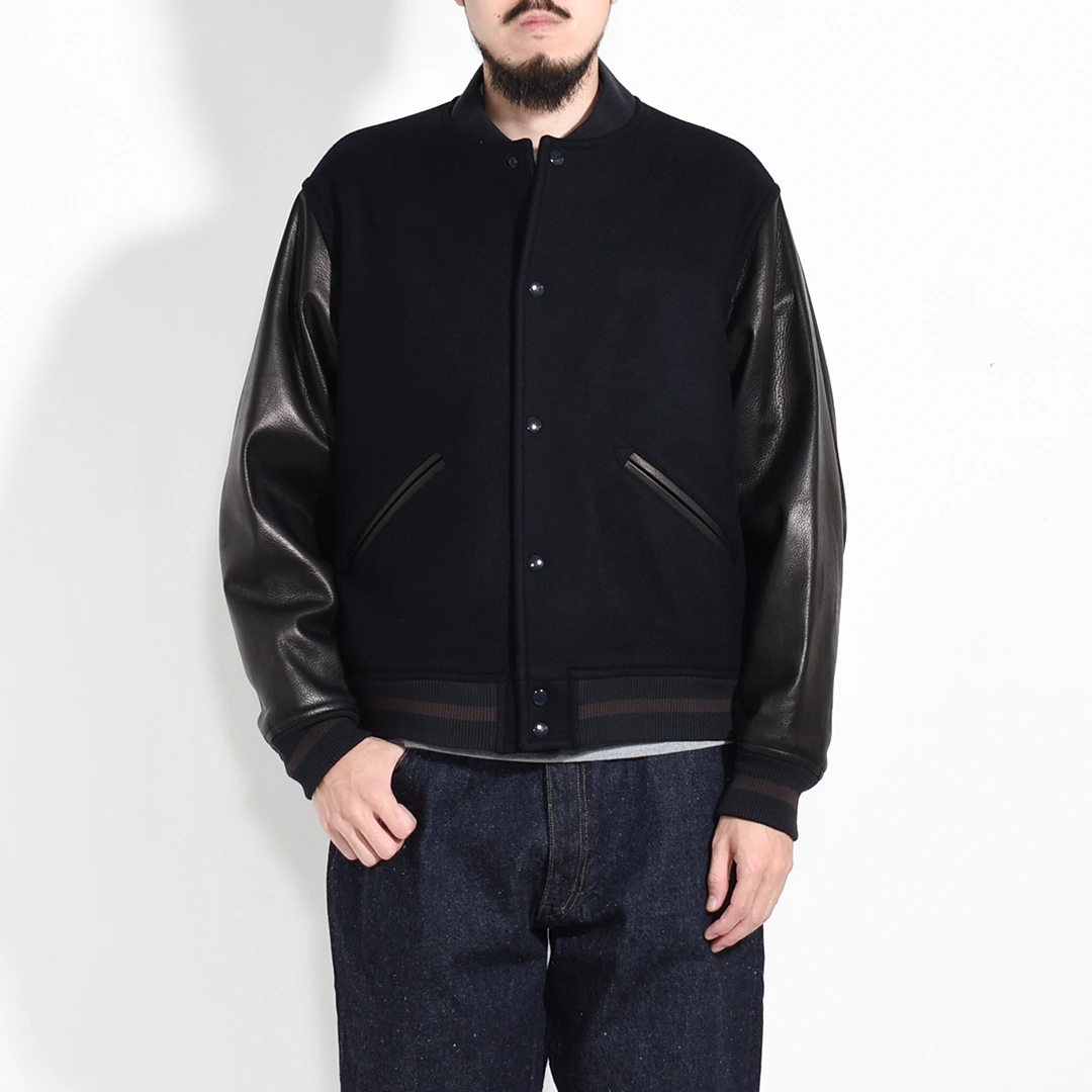 [bROOTS25F1]blurhms ROOTSTOCK(ブラームスルートストック) Wool Melton Award Jacket(ウールメルトンアワードジャケット)の商品画像