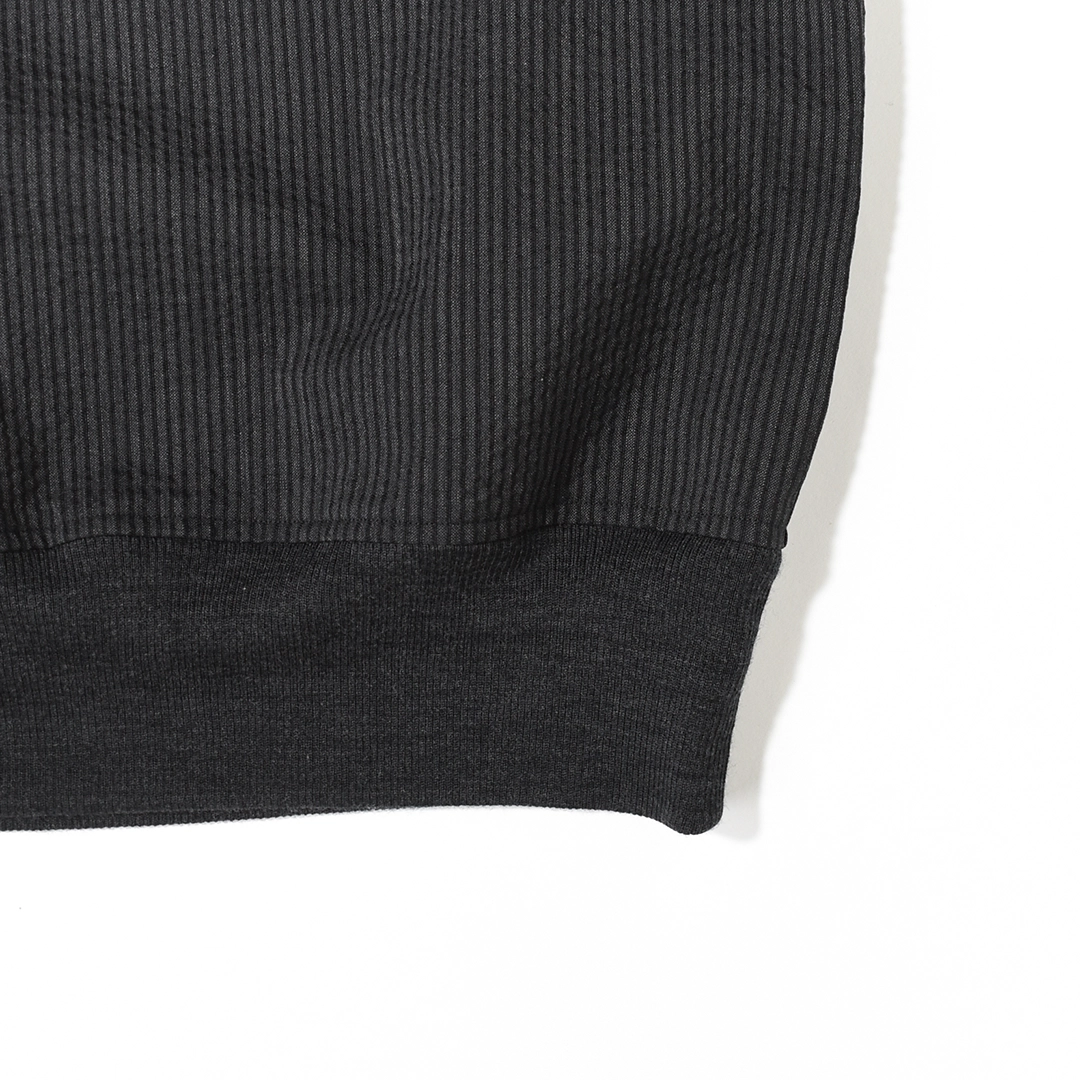[m26b03sh01b]marka(マーカ) Wool seersucker Half Zip Shirt(ウールシアサッカーハーフジップシャツ)の商品画像