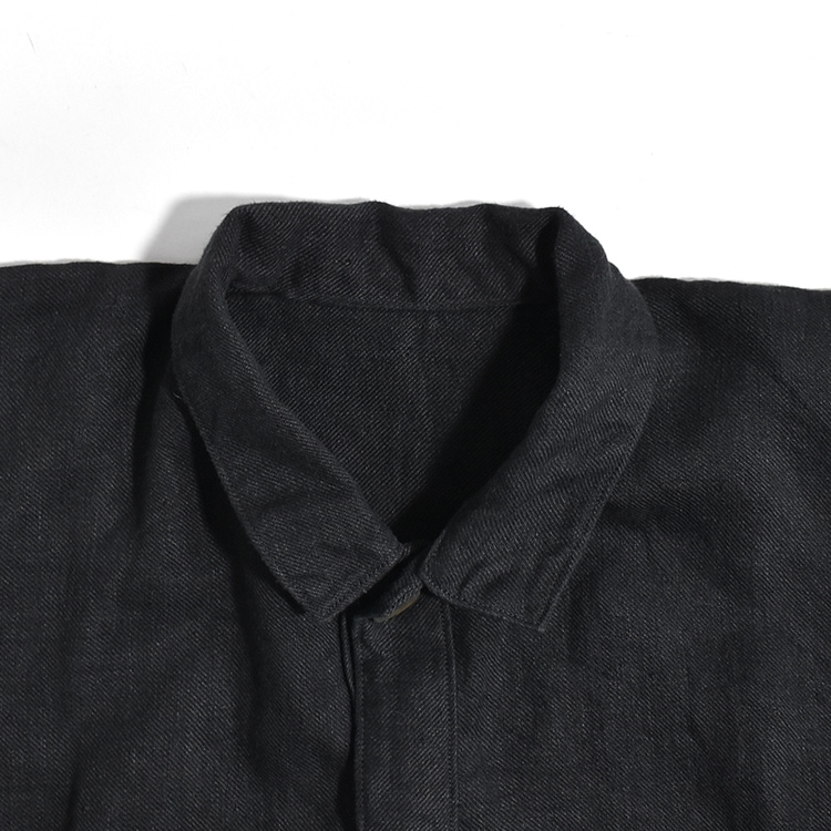 JK-42]MITTAN(ミタン/ミッタン)綾織大麻平面ブルゾン | MITTAN(ミタン