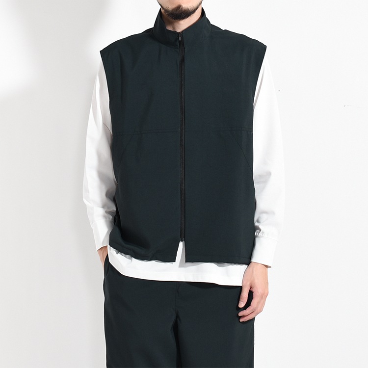 (85-io)Ithe(イザ)NOTO QUALITY Stand Collar Vest(ノトクオリティスタンドカラーベスト)の商品画像