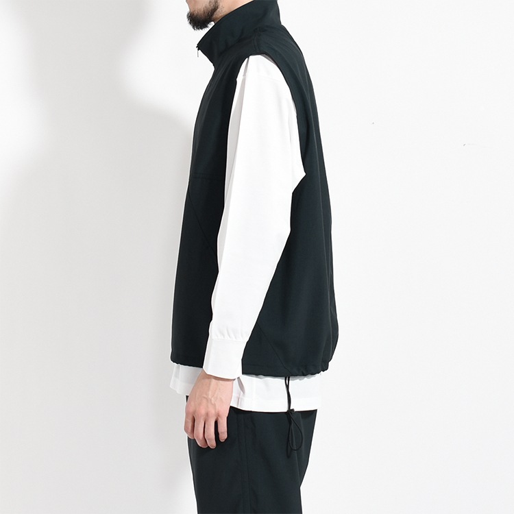 (85-io)Ithe(イザ)NOTO QUALITY Stand Collar Vest(ノトクオリティスタンドカラーベスト)の商品画像