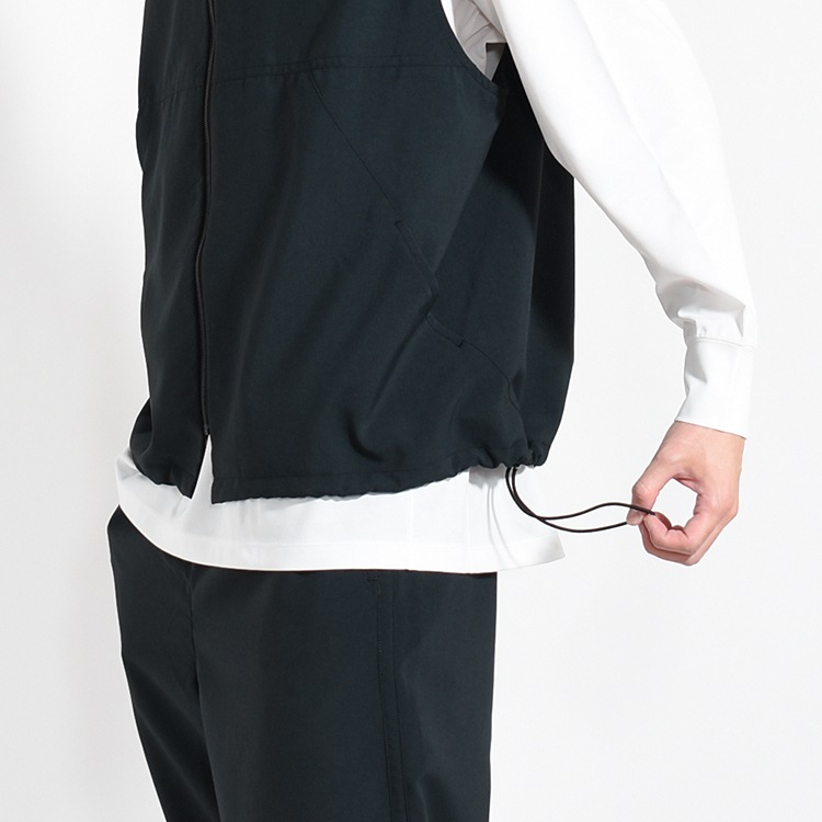(85-io)Ithe(イザ)NOTO QUALITY Stand Collar Vest(ノトクオリティスタンドカラーベスト)の商品画像