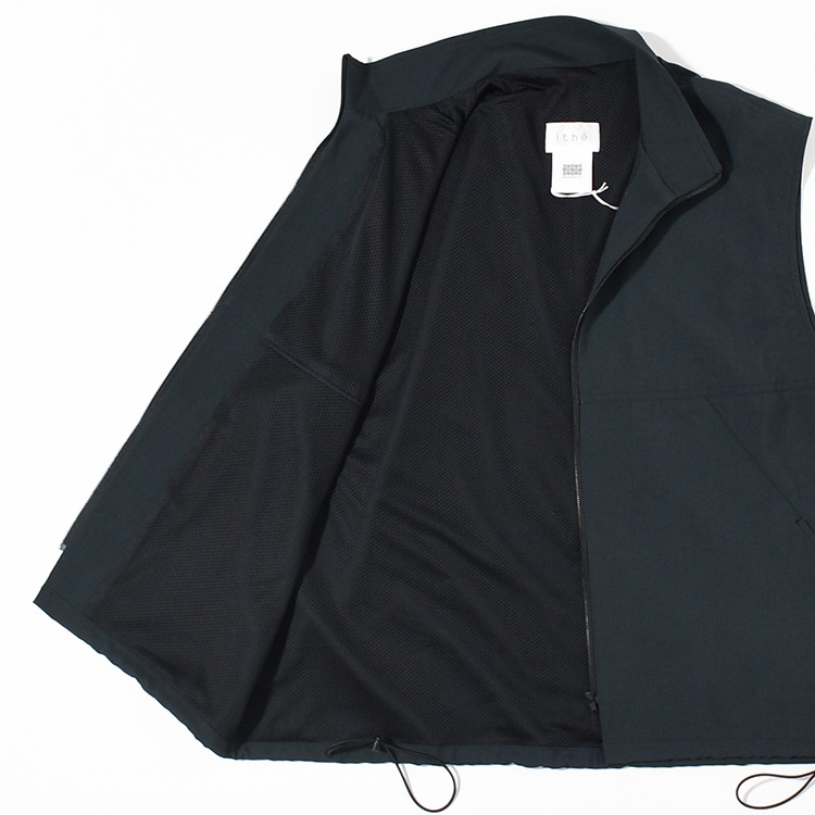 (85-io)Ithe(イザ)NOTO QUALITY Stand Collar Vest(ノトクオリティスタンドカラーベスト)の商品画像