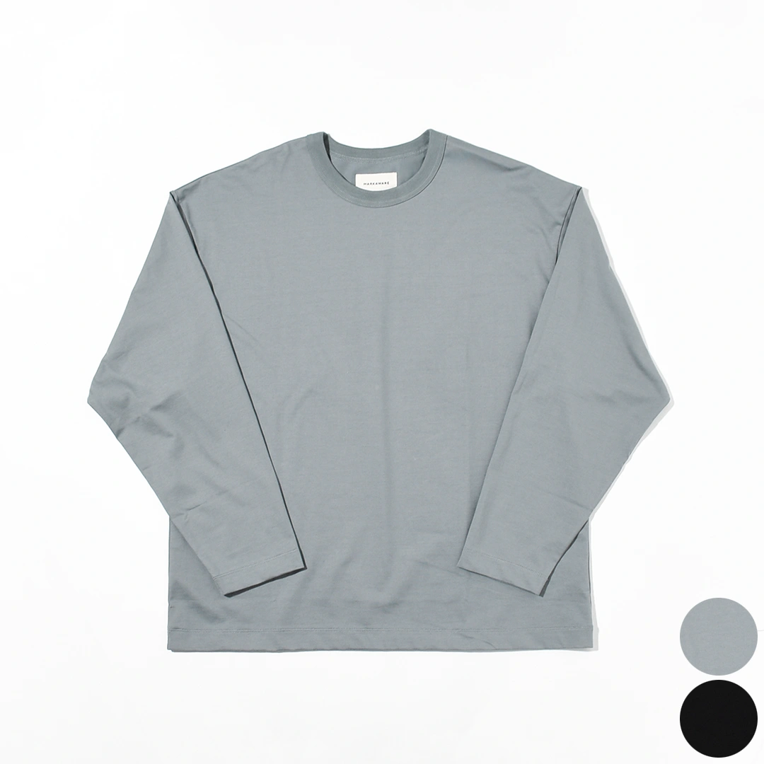 [a25c05cs03c]MARKAWARE (マーカウェア)Organic Giza 60/3 Survival Knit Comfort Fit L/S Tee(オーガニックGIZA 60/3 サバイバル天竺コンフォートフィットL/S Tee)の商品画像