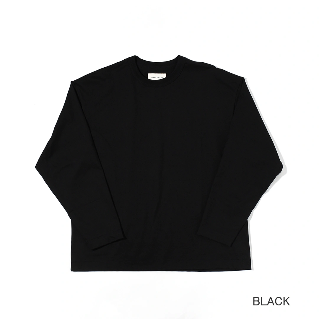 [a25c05cs03c]MARKAWARE (マーカウェア)Organic Giza 60/3 Survival Knit Comfort Fit L/S Tee(オーガニックGIZA 60/3 サバイバル天竺コンフォートフィットL/S Tee)の商品画像