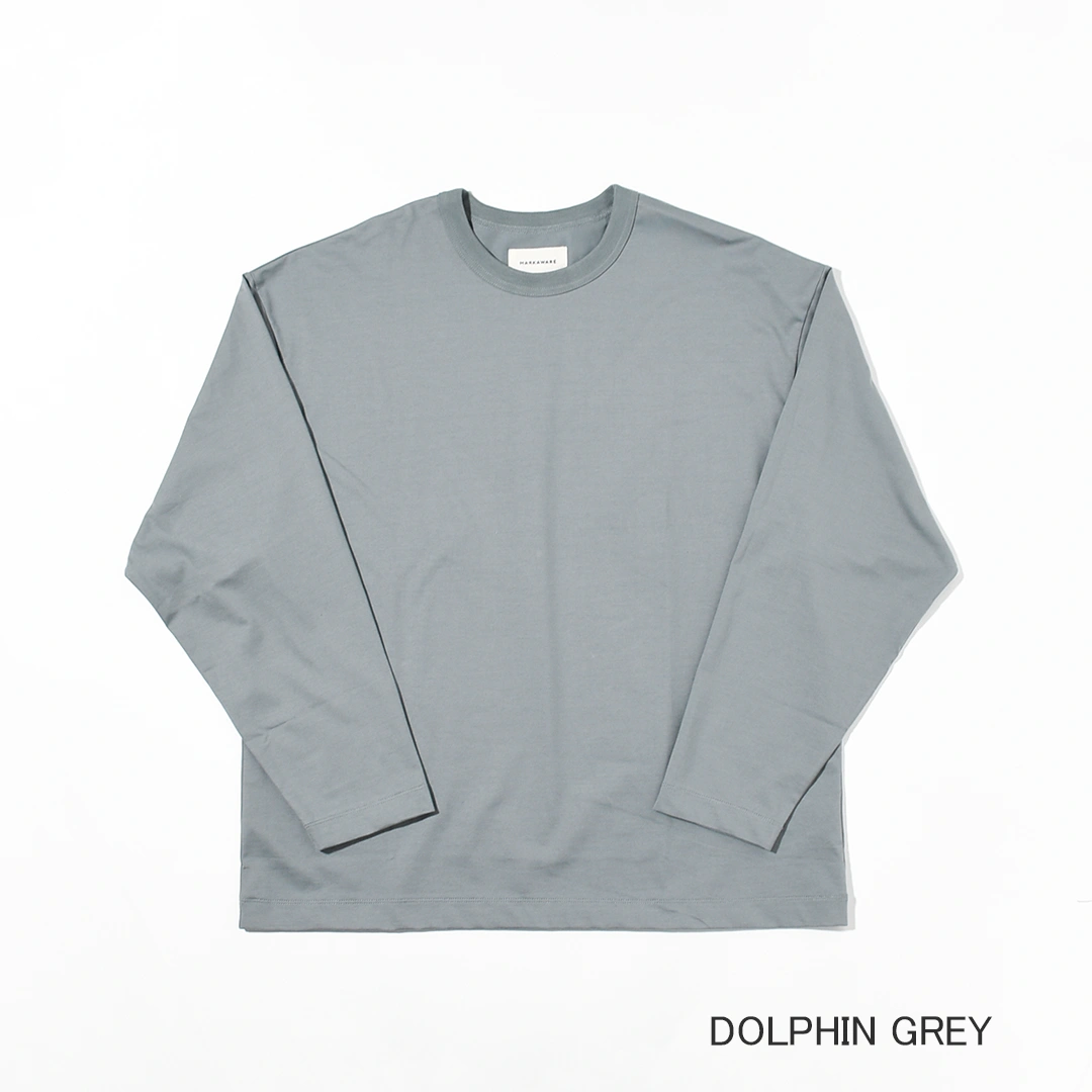 [a25c05cs03c]MARKAWARE (マーカウェア)Organic Giza 60/3 Survival Knit Comfort Fit L/S Tee(オーガニックGIZA 60/3 サバイバル天竺コンフォートフィットL/S Tee)の商品画像
