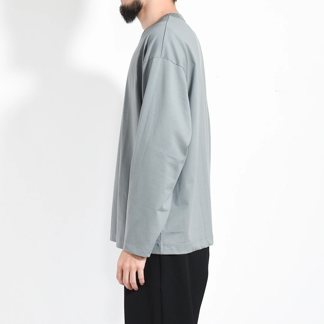[a25c05cs03c]MARKAWARE (マーカウェア)Organic Giza 60/3 Survival Knit Comfort Fit L/S Tee(オーガニックGIZA 60/3 サバイバル天竺コンフォートフィットL/S Tee)の商品画像