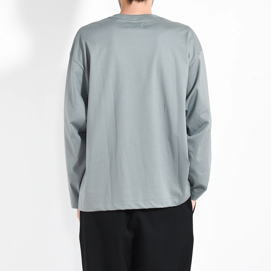 [a25c05cs03c]MARKAWARE (マーカウェア)Organic Giza 60/3 Survival Knit Comfort Fit L/S Tee(オーガニックGIZA 60/3 サバイバル天竺コンフォートフィットL/S Tee)の商品画像