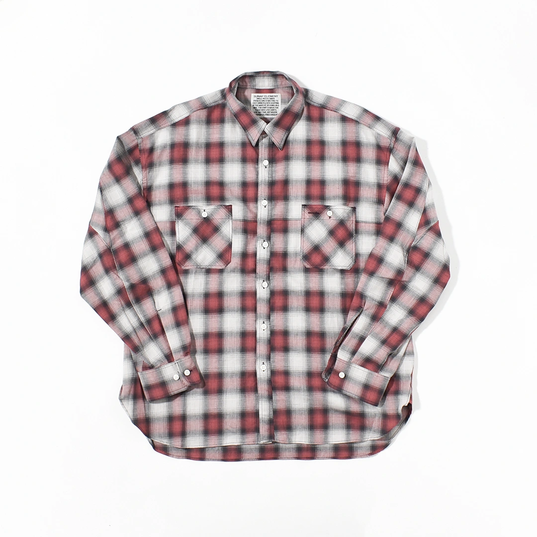 S-044-1]SUNNY ELEMENT(サニーエレメント) Canyon Shirt/Cotton Linen