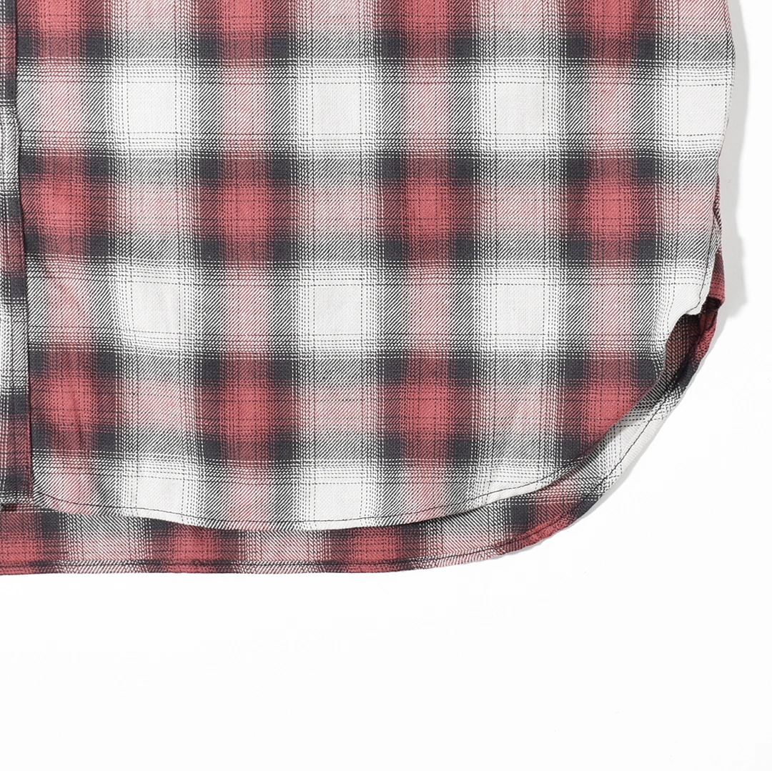 【50% OFF】[S-044-1]SUNNY ELEMENT(サニーエレメント) Canyon Shirt/Cotton Linen Check(キャニオンシャツ/コットンリネンチェック)【SUMMER SALE】の商品画像