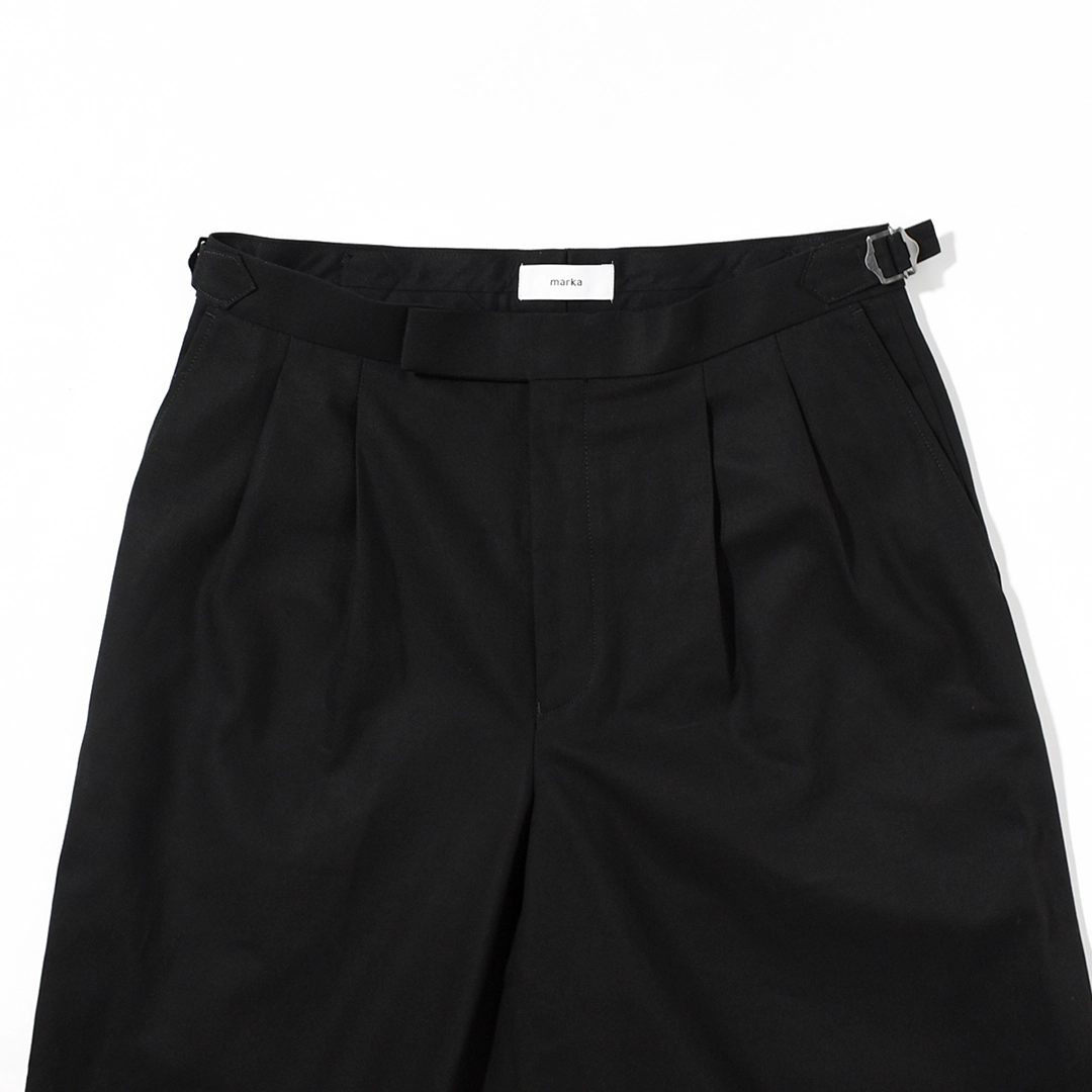m26b15pt02e]marka(マーカ) Organic Cotton Gabardine Two Tuck