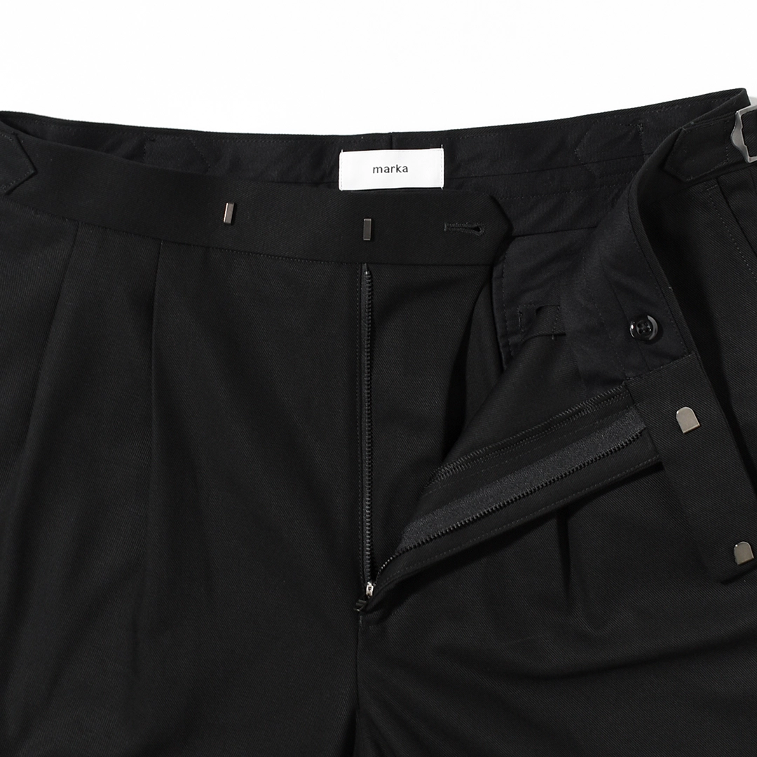 m26b15pt02e]marka(マーカ) Organic Cotton Gabardine Two Tuck