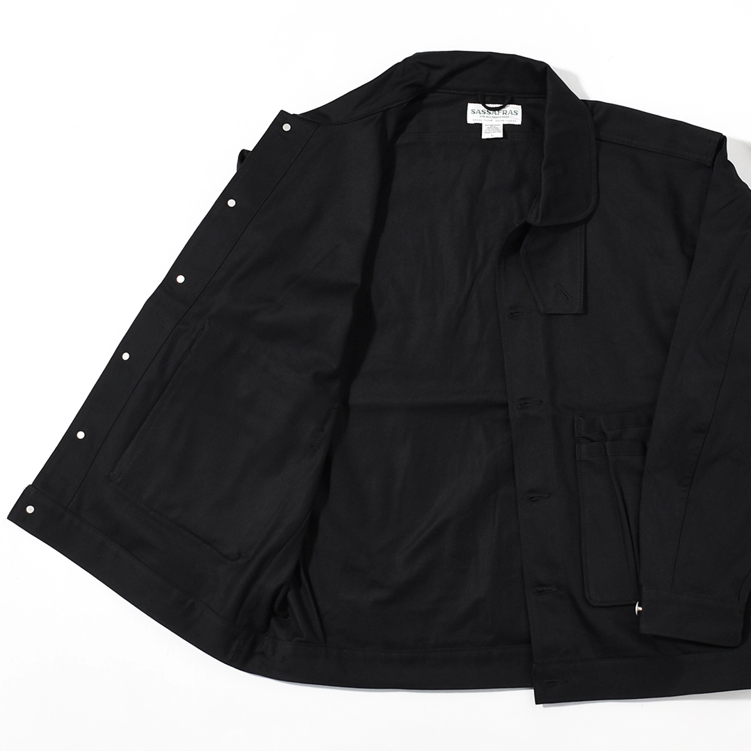 SF-262318]SASSAFRAS(ササフラス)Overgrown Trug Jacket / Cotton