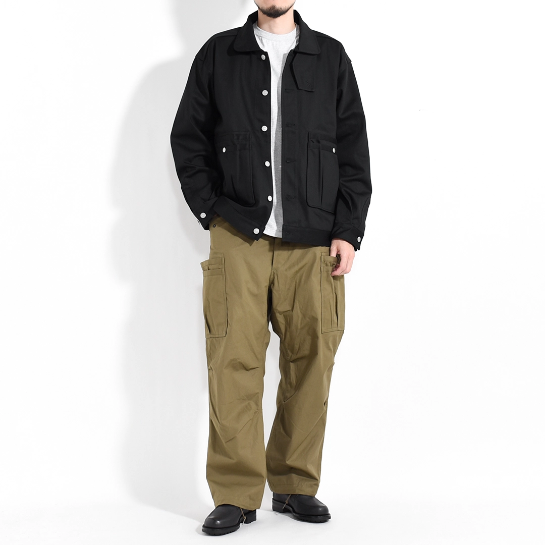 SF-262318]SASSAFRAS(ササフラス)Overgrown Trug Jacket / Cotton
