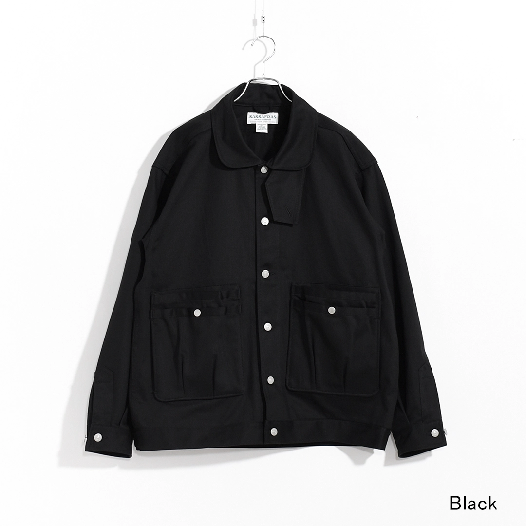 SF-262318]SASSAFRAS(ササフラス)Overgrown Trug Jacket / Cotton