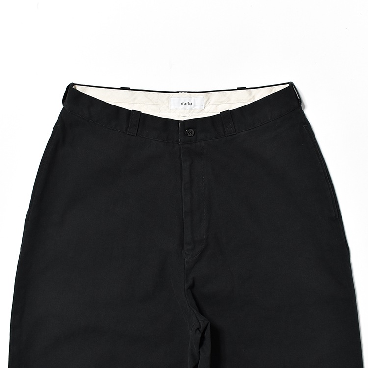 マーカ　marka チノパン オフホワイト　美品 m25b12pt01c]marka(マーカ) ORGANIC COTTON GABARDINE U.S.ARMY