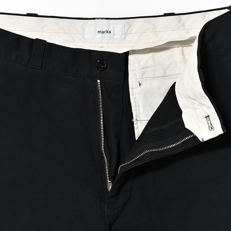 【美品・定価3.3万】2025 marka コットンギャバUSアーミーチノ 3 m25b12pt01c]marka(マーカ) ORGANIC COTTON GABARDINE U.S.ARMY